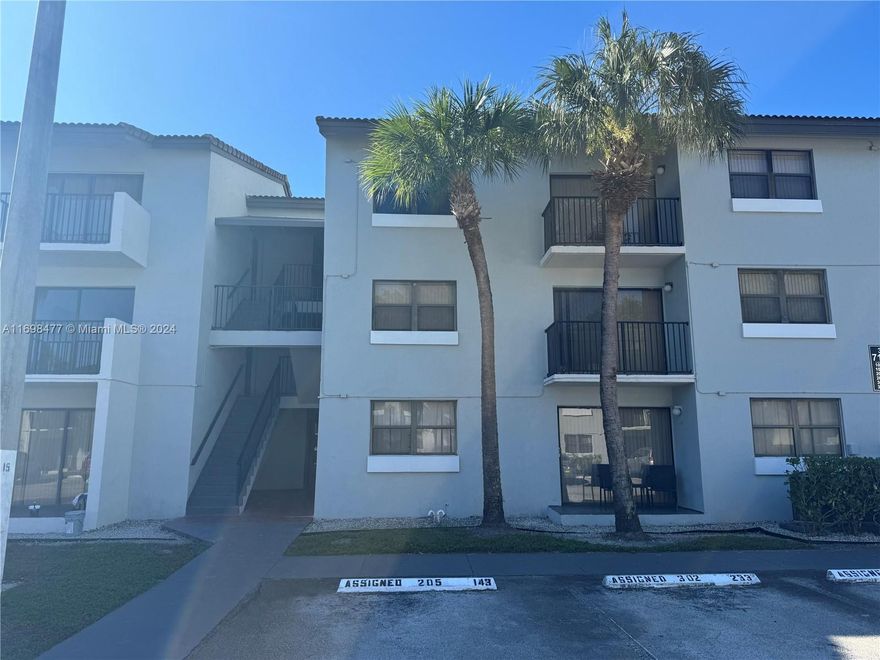 Recently updated two bedroom two bathroom unit in this very well maintained community, Villa Bellini, in Hialeah, FL. Washer and dryer in unit. Unit consists of tile flooring, quartz kitchen countertops. Master bedroom equipped with a spacious walk in closet. Conveniently located near I-75 and major expressways. No rental restrictions can be leased immediately. Comes with assigned parking space however plenty of guest parking in complex. Pets allowed with emotional support letter. Amenities of the community include fitness center, pool, and racquetball court. Unit is currently vacant and move in ready. Currently rented until March 2026. Tenant pays $2,300/month.
