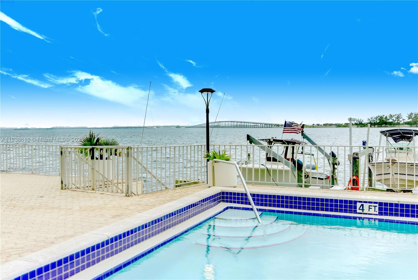 Well maintained Condo in the heart of Brickell. Gated building on the Bay. Excellent location. Freshly painted walls, ceilings and doors. Porcelain floors. Washer and dryer facilities across the hallway. Easy to show. Possibility to rent the second parking space for a $100 fee.
