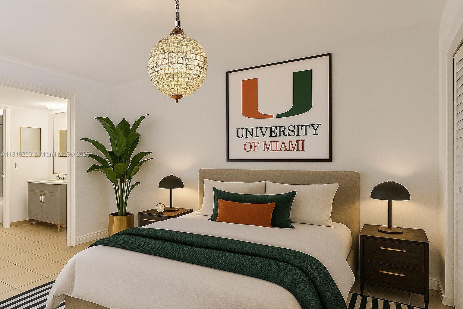Fantastic corner unit 2 bed / 2 bath apartment in a prime location just steps from the University of Miami! Situated in a quiet, safe neighborhood, this residence is ideal for UM STUDENTS or anyone seeking comfort and convenience IN THE BEST LOCATION IN CORAL GABLES . Bright and spacious layout with excellent natural light. , shops, and restaurants—don't miss this opportunity! EASY TO SHOW!! 5 MINUTES WALKING DISTANCE TO UNIVERSITY OF MIAMI