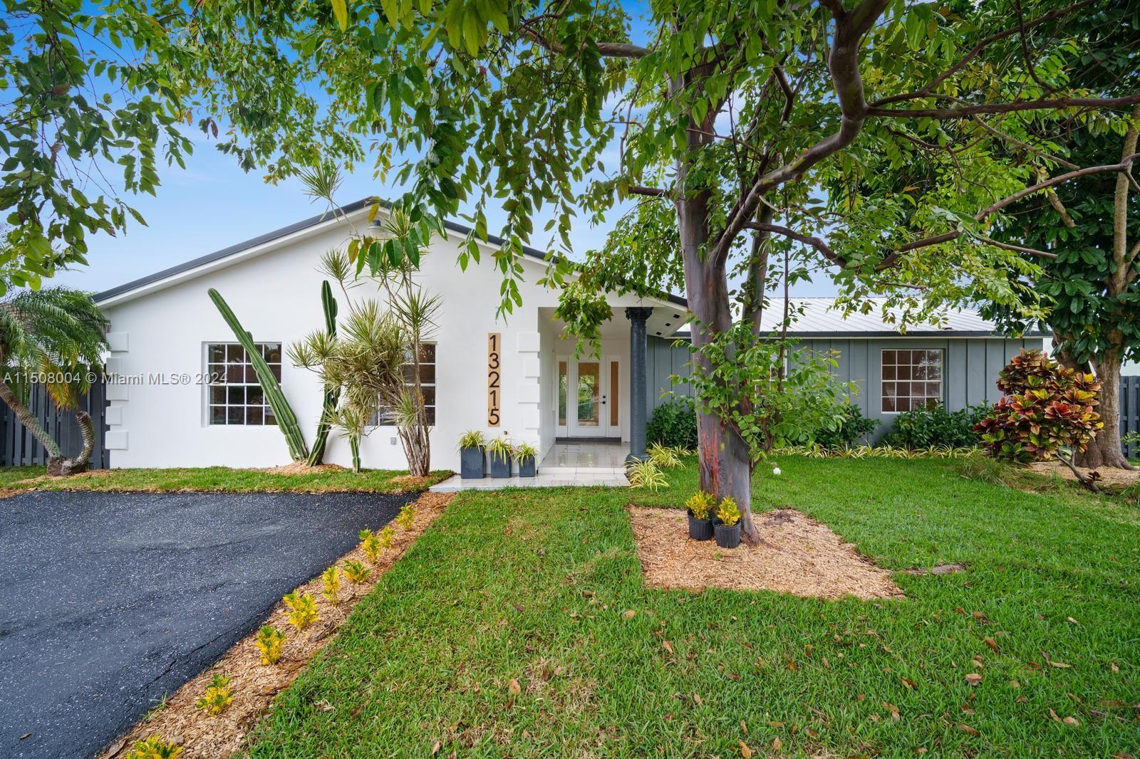 Completely renovated 5/3. Updated plumbing and electrical. The entire home has been redesigned, beautiful vaulted ceilings, all new flooring,  brand-new 5-ton AC unit, a custom-built large eat-in kitchen, all brand new appliances, 3 new large custom bathrooms. Beautifully designed layout, tons of light and amazing flow providing a contemporary living space that is both visually appealing and practical for everyday life. CALL LISTING OFFICE FOR SHOWING INSTRUCTIONS