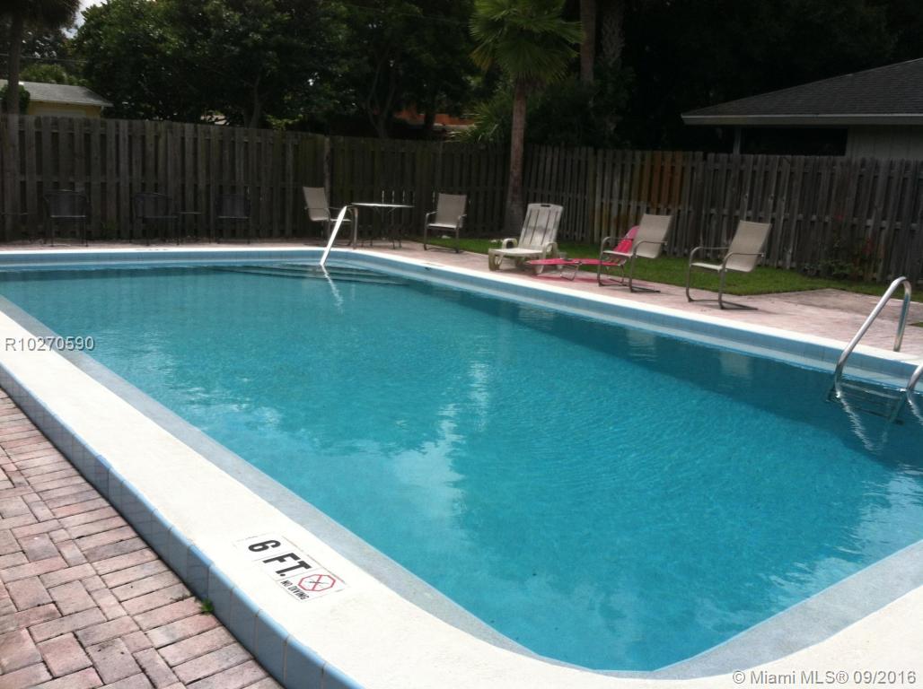 Come vacation here! 2 bdrm 2 bath fully furnished home with a private screened back lanai in a great development with a community pool right in the heart of Stuart.