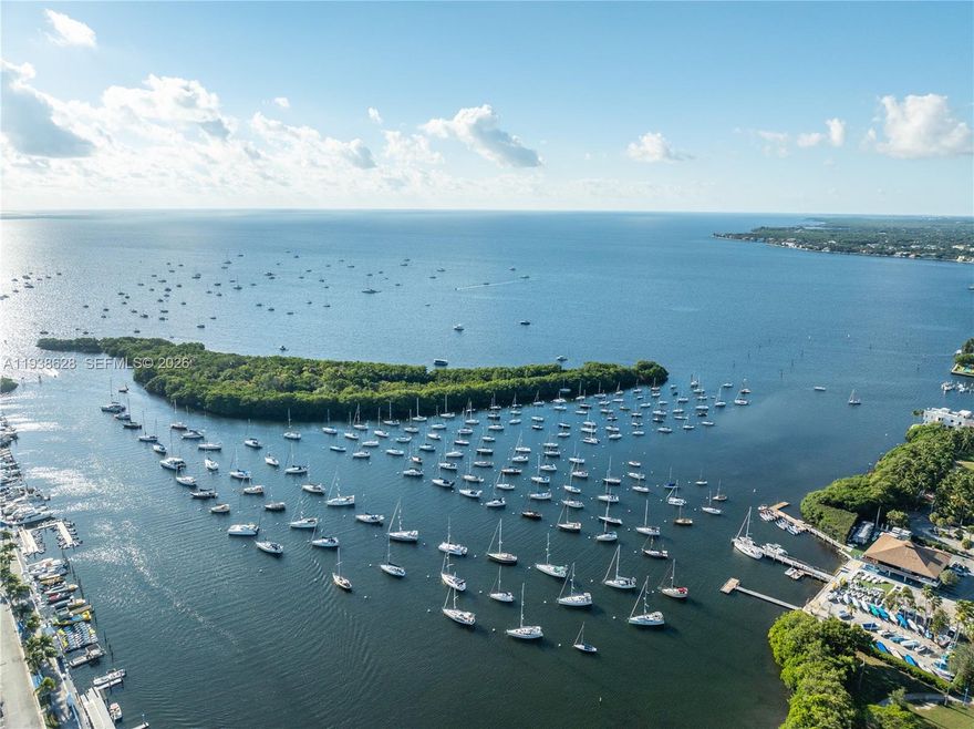 Welcome to Grove Towers, a Rarely available Waterfront Residence in the heart of Center Coconut Grove. This beautifully updated 2-bedroom, 2-bath home offers effortless living with two expansive terraces overlooking Biscayne Bay. Wake up to serene water views and enjoy the vibrant Grove lifestyle just steps from your building—Cafés and Restaurants, Coffee Shops, Boutiques, Parks, Marinas, Sailing Clubs, a Movie Theater, and the relaxed vibe of Coconut Grove’s waterfront living.
The building features resort-style amenities, including a heated pool and hot tub, tennis and pickleball courts, two EV charging stations, private storage, and monthly social events. Assigned parking space, complimentary valet service, and ample guest parking complete this exceptional offering.