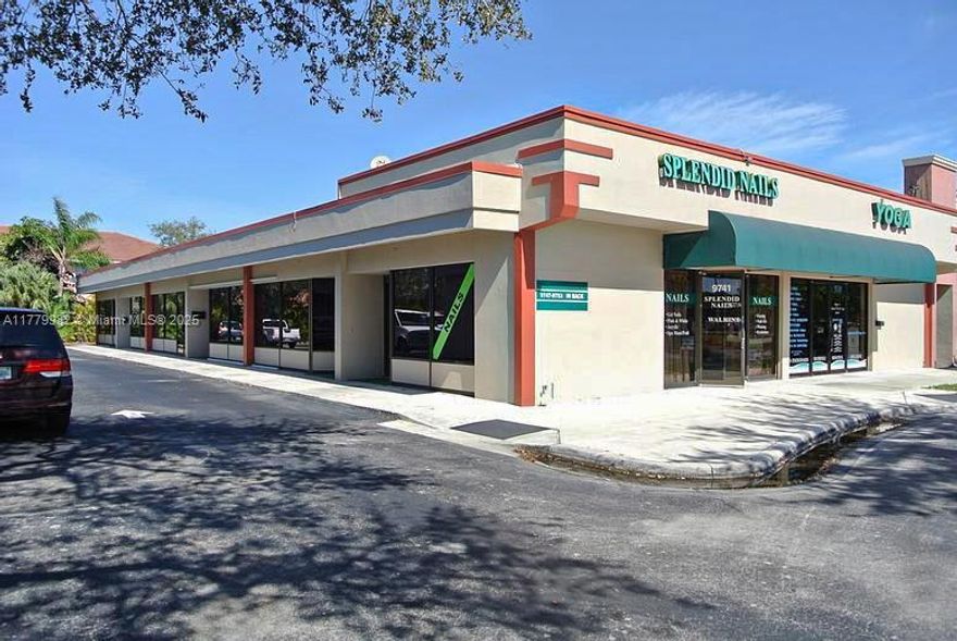 1,060 SF Storefront for Lease. Perfect space for a retail or office business. Deco Sample Plaza is a neighborhood retail strip center located on busy W Sample Road, less than a mile west of N University Drive and about 3 miles from the Sawgrass expressway. This center is home to a large concentration of retail and residential activity. This retail building, 9741 W Sample Rd, offers 1,060 - 1,200 square feet leasable square feet offering retail and office spaces. Our retail spaces offer plenty of room to position your business set-up for efficiency. Join Benjamin Moore Paints, Dry Cleaners, Tax Services and other neighborhood businesses at the plaza. Over 30,000 cars drive by daily and plenty of parking available in the​​‌​​​​‌​‌​​​‌‌​​​‌‌‌​​‌​​‌‌​​​​ rear.