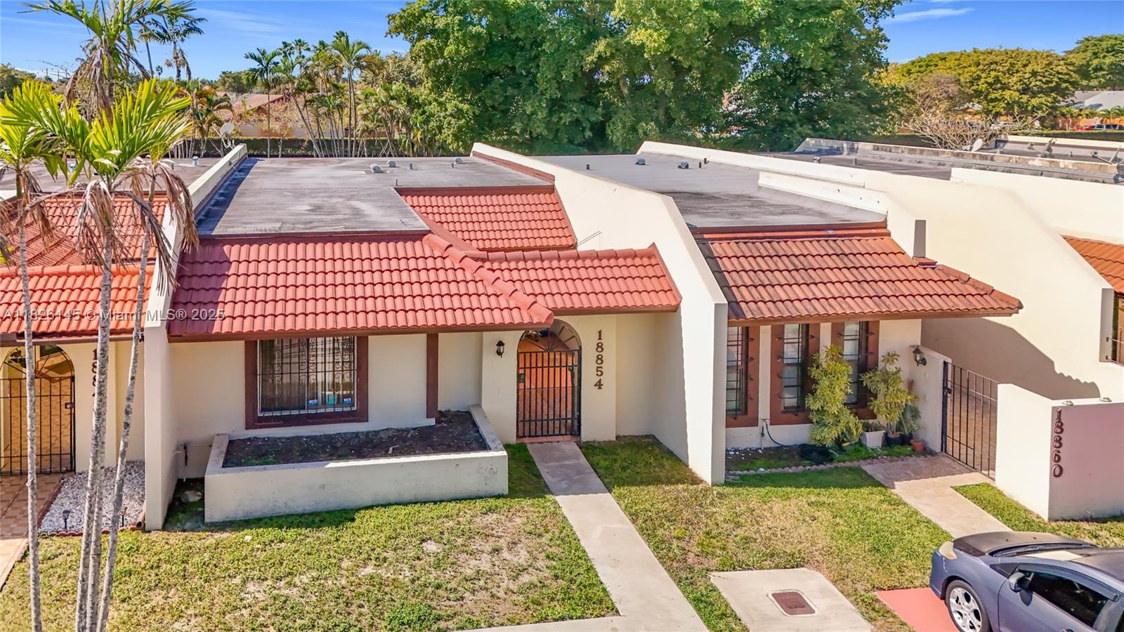 Welcome to this beautiful 3-bedroom, 2-bathroom townhouse located in the highly desirable community of Townhomes of Country Lake in Hialeah, FL. This property offers a very nice screened terrace area with patio, it is perfectly studied just minute from majors highways, top rated public and private schools, a Lott of shopping centers and more, offers endless potential for those looking to personalize and make it their own, spacious Master Bedroom, private backyard—perfect for relaxing or entertaining. Roof was replaced in 2018. 5 years AC units and a vey Low HOA fee!