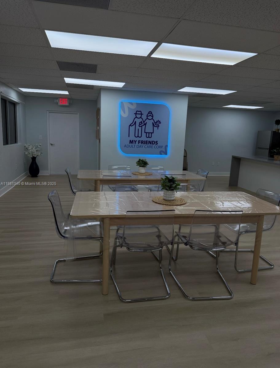 An excellent opportunity to acquire a fully licensed Adult Day Care Center in a clean, modern, and well-maintained facility. This center's capacity is for 50 participants and is ideal for healthcare professionals, investors, or organizations looking to expand into the senior care industry. The location features a beautiful interior layout, thoughtfully designed for adult day care services, and complies with all regulatory requirements. No Existing Clients at this time. Buyer will have full control of Growth Strategy. Attractive Lease with Affordable Rent. All Fixtures, Furnishings, and some Equipment Included.
