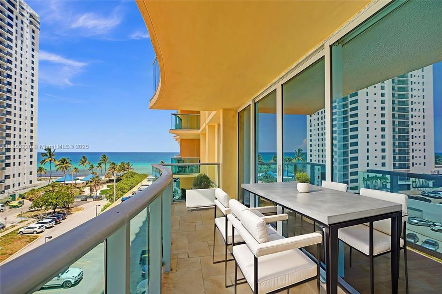 HOT Deal at The Wave – Priced to Sell! Don't miss this incredible opportunity to own a bright 2 BD corner unit with an oversized balcony showcasing nice views of the ocean, city skyline, and lush Intracoastal waterways. Add your personal touch with minor repairs or a full remodel—customize it to your style! Enjoy resort-style living in one of the finest beachfront buildings, offering great amenities: Oceanfront pool with tropical landscaping, Jacuzzi & complimentary beach services, State-of-the-art Gym with ocean views, clubroom, valet, and more! Prime location—right across the street from Publix, walking distance to the iconic Hollywood Broadwalk, and just minutes from fine dining, shopping, and entertainment. Live the oceanfront lifestyle you deserve—at a price you can't beat!