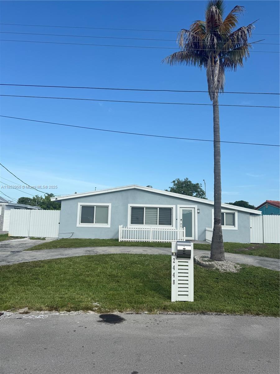 Beautifully remodeled 3 Bedroom, 2 Bath Single-Family Home. Perfect for any family! Featuring impact windows, brand new flooring, modern kitchen and bathrooms, spacious covered terrace, and more. No HOA! Oversized backyard with plenty of room for a pool, RV, or boat.
A must see this one won’t last!