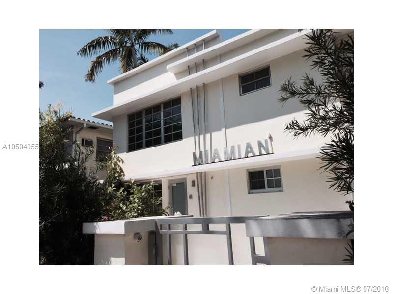 Nice, open, sunny, renovated Art Deco one bedroom condo with large living room, plus dining area, and good closet space in nice, gated, boutique building steps from Lincoln Road in the heart of South Beach. Wood floors, high ceilings, granite/stainless kitchen, and large windows overlooking tropical foliage complete this great property you will be happy to come home to. Building is well kept and has laundry on site.
