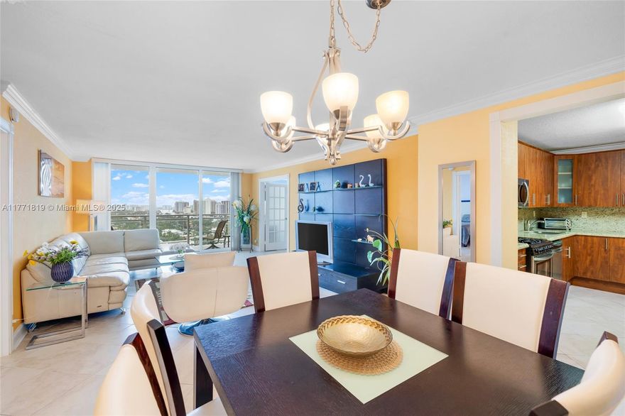 Spacious and fully furnished 2 bed / 2 bath condo in a luxury oceanfront building, featuring breathtaking ocean, city, and intracoastal views. Enjoy spectacular sunsets and pristine water views! Renovated kitchen and bathrooms, tile floors throughout, ample storage, and impact glass windows and doors. Resort-style amenities include oceanfront pool with large sundeck, jacuzzi, gym, sauna, clubroom, BBQ area, market & café, 24-hour concierge, and beach service with lounge chairs and umbrellas Prime location near Gulfstream Park, Aventura Mall, FLL Airport, restaurants, shops, and the Hollywood Boardwalk.