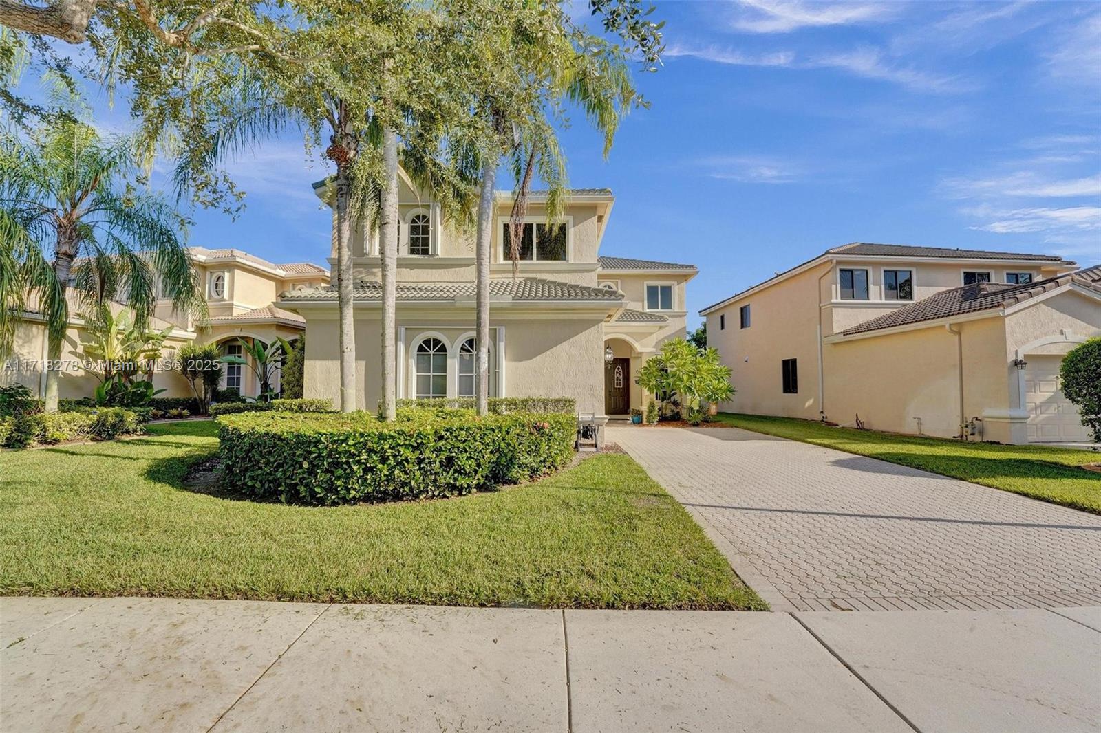 Welcome to your dream home in the highly sought-after Laguna Isles community in Pembroke Pines! This expansive 5-bedroom, 3.5-bathroom lakefront home is one of the largest models in the development, offering plenty of space for comfortable living. All five bedrooms are located upstairs, along with three full bathrooms, while the first floor features a convenient half bath. The beautifully remodeled kitchen boasts a GAS stove and newer appliances, perfect for cooking enthusiasts. With a family room, living room, and great room, there’s no shortage of space for entertaining or relaxing. Step outside to your private backyard oasis w/serene lake views, & plenty of room to add a pool. Located in a top-rated school district,gated community offers 24-h security & resort-style amenities