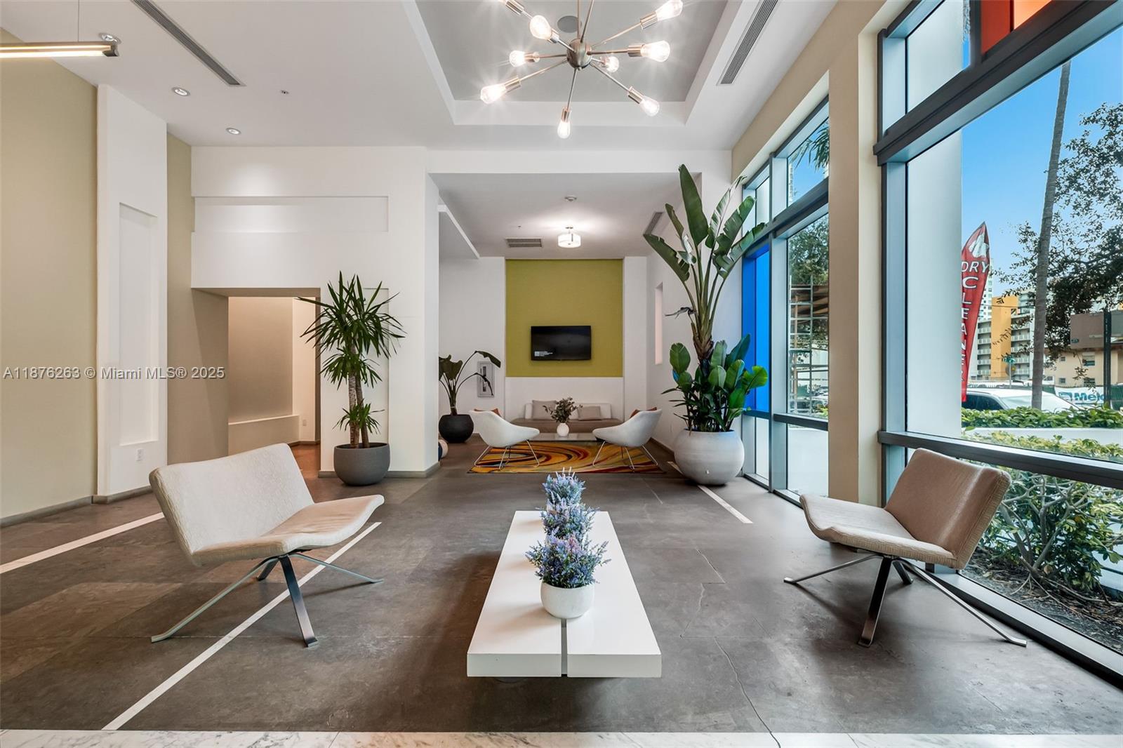 Experience modern city living at Gallery Art Condo in the heart of Edgewater! This 1 bed / 1 bath residence offers 692 SqFt of open living space with floor-to-ceiling windows and a spacious balcony featuring beautiful skyline views. The unit includes a sleek kitchen with stainless steel appliances, washer & dryer, and tile floors throughout. Gallery Art is a full-service building with exceptional amenities: a fitness center, heated pool, sauna, Jacuzzi, community room, 24-hour security, garage parking, and more. Located just steps from Biscayne Bay, Midtown, Wynwood, and the Design District, this home combines comfort, style, and convenience in one of Miami’s most vibrant neighborhoods.