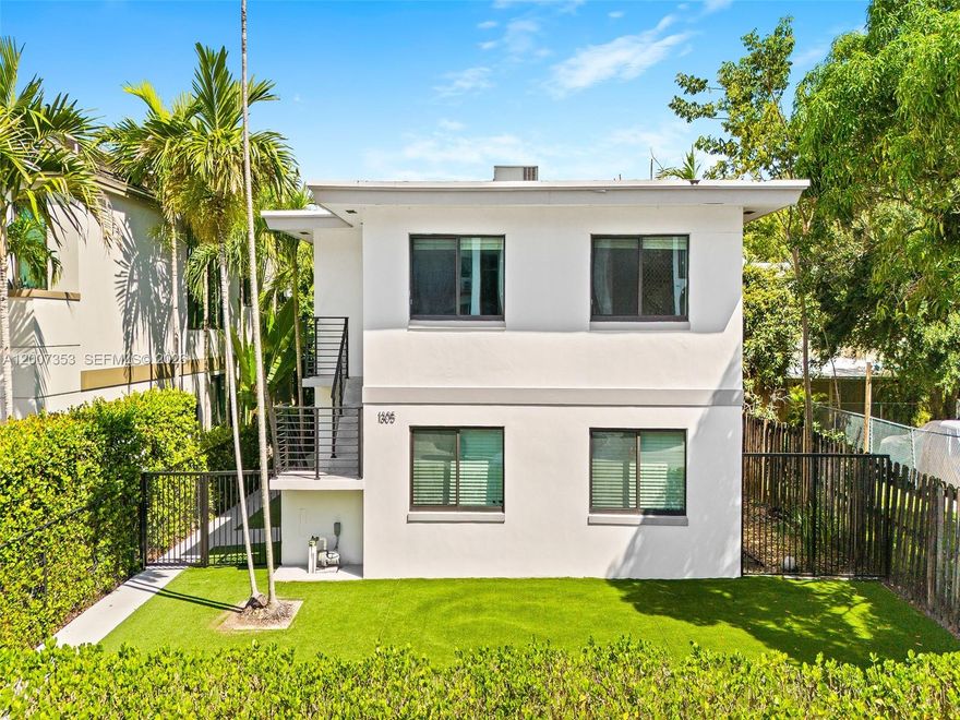 LOCATION! LOCATION! LOCATION! Renovated fourplex in highly sought-after Colee Hammock, just steps from Las Olas Blvd and minutes to Fort Lauderdale Beach. This turnkey income property features four spacious 2BR/1BA units, with two units offering additional flex rooms ideal for additional sleeping space or home office—enhancing rental versatility and income potential. One unit is furnished and Airbnb-ready, providing a proven short-term rental model for immediate implementation. Updates include impact-resistant PGT windows and doors, updated kitchens, bathrooms, and flooring throughout. Major improvements include roof (2022), HVAC systems (2021), 10-year building safety certification (2022), and tankless water heater (2025). On-site laundry with washer/dryer set on each floor and ample on-site + street parking. Ideal for Airbnb, seasonal, or furnished mid-term rentals with strong projected income potential.