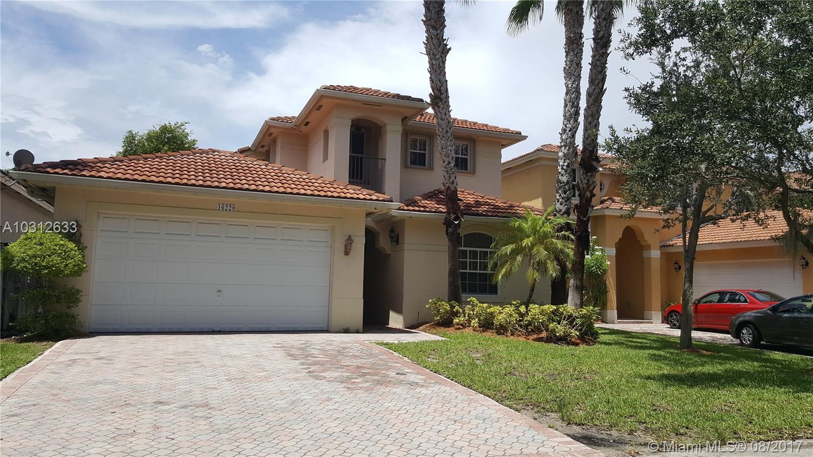 New painting, professional cleaning from tiles to carpet. Showing Great! The house is in perfect conditions!
Great house located in a gated community of Palmetto Bay. 4 bedrooms 3 and 1/2 baths, 2 car garages. 1bed/1bath and 1/2 bath downstair. Court yard on the side. Granite counter top, wood cabinet kitchen. 1st floor tile, 2nd floor carpet. Huge living room. Easy access to US1, great schools.