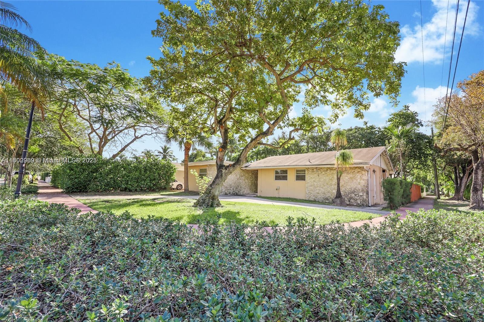 Renovate or build new in one of the most exclusive neighborhoods in Miami Beach! Located in the quiet and family friendly Nautilus neighborhood of Mid-Beach, this 1,900-sf home sits on a 7,500-sf corner lot and offers a plethora of opportunity for developers and homeowners alike. With some of the county’s best schools within close proximity, the property is situated near the beach. Easy access to downtown and MIA. There is a set of plans available to build a new single family home that has not been submitted to the city yet. This can save around 4 months of design process to the buyer. A new single family of 3,750 sqft (living area) + 2 car garage can be built in this lot, with an estimated after construction value of 6 - 6.5MM (plenty of sold comps to support this estimated value).