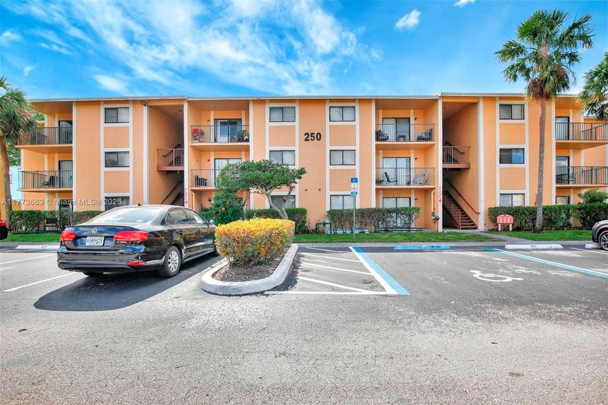 Investor special. Here is your chance to take this top floor 2/2 and make it your own. Priced well below recent comps in the development and waiting for the new buyer to bring it into 2025. Split floor plan. Open concept with kitchen overlooking the spacious family room. In unit laundry. Nice size bedrooms. Enjoy resort-style living with amenities such as a lakeside pool, hot tub, gym, tennis court, and an open-air basketball court, all located in the heart of Pembroke Pines. Live in comfort and style at the Palms of Pembroke Pines!