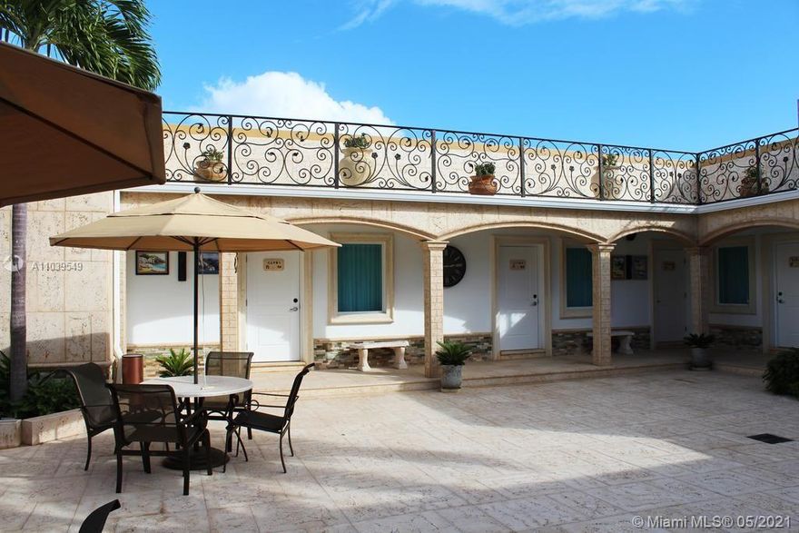 UNIQUE HOTEL, Luxury Mediterranean style in Hollywood near the beach with plenty value, and great add-value opportunity. Designed and rebuilt in 2014. This Hotel is home to 13 beautiful rooms inspired by 3 Mediterranean Islands: Greece, Spain and Italy. All rooms have Fully equipped kitchenettes, bathrooms with luxurious finishes and premium bedding. Flexible as a Hotel and a vacation rental property. Large area is designated for photo shoots, productions, weddings & social events, with a capacity hold of 80-150 guests. Catering services as requested. This hotel produces significant income and has capability of future development due to zoning. Land has more allowable square footage for future building structure. Purchase this incredible hotel and reap the rewards for years to come!!!!