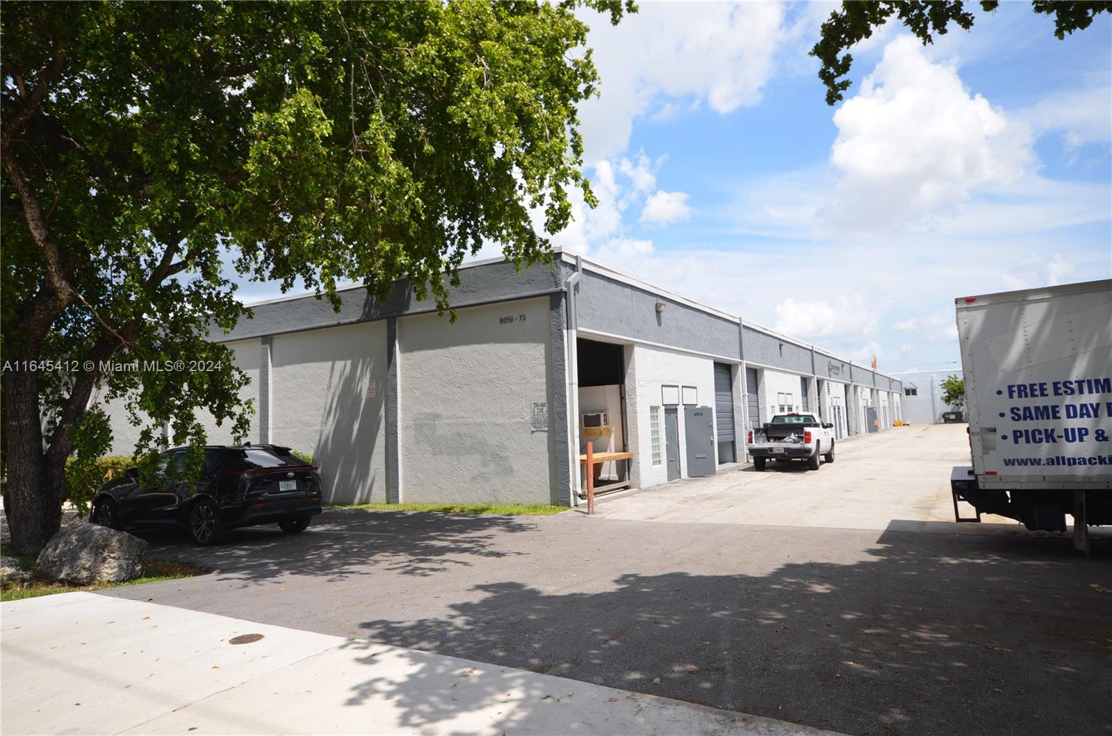Unique asset in the heart of Downtown Doral’s Art & Entertainment District, a light industrial warehouse and flex space units boasting a desirable location in the well-connected Miami Airport industrial hub. 21,912 SF building in a 38,994 lot size (0.9 acre) in a favorable Zoning I. Property benefits from nearby SR 826/Palmetto (5 minutes away), SR 836/Dolphin (ten minutes away), Florida’s Turnpike and Miami International Airport (20 minutes away). Each of the 12 industrial unit features a drive-in bay, 18-foot clear heights, and +/- 1,800 square feet, some units include between 500-900 square feet of dedicated office space. Property is a great opportunity for an arrangement in which the owner occupies part or all the space for commercial and operating purpose.