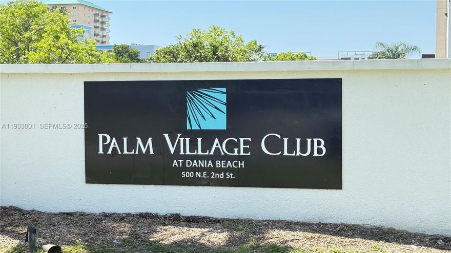 Step into comfort and convenience with this beautifully maintained Palm Village Club condo! Ideally located near Fort Lauderdale Airport, Dania Pointe, Dania Beach, the casino, and major highways, this spacious 2-bedroom, 2-bathroom unit on the 4th floor offers modern updates and serene views. Enjoy upgraded bathrooms, a custom-designed kitchen, elegant marble floors, and a private balcony, perfect for soaking in the fresh air. Nestled in a peaceful community with top-notch amenities, this condo is a fantastic place to call home.