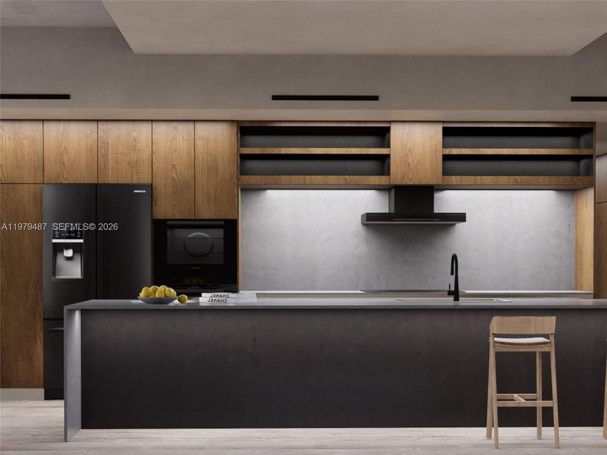 This brand-new Miami residence offers approximately 2,500 square feet of thoughtfully designed living space, featuring 4 bedrooms, a private office, and 3 bathrooms.

The home showcases expansive open-concept living areas, high ceilings, and abundant natural light, creating a seamless flow for both everyday living and entertaining. A modern chef’s kitchen anchors the space with premium appliances, custom cabinetry, and an oversized island overlooking the main living and dining areas.

Generously sized bedrooms and a dedicated office space provide flexibility for remote work, guests, or additional living needs. Combining contemporary architecture, spacious interiors, and new construction quality, this residence offers modern living in one of Miami’s most desirable markets.