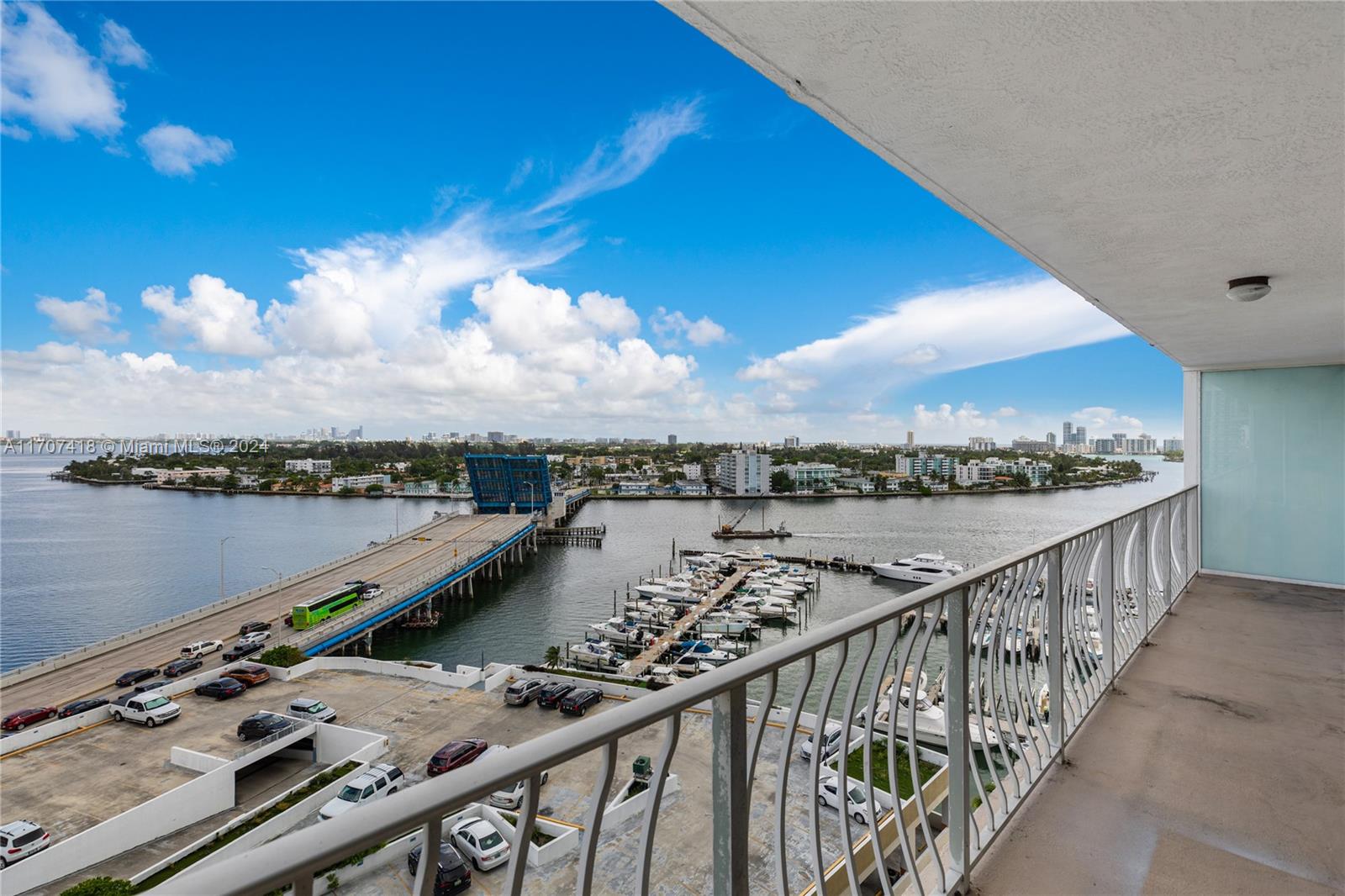 Spectacular unobstructed views of Biscayne Bay from this spacious 2-bed/2-bath condo in North Bay Village! This unit offers lots of natural light, a split floor plan for privacy, an expansive balcony accessible from all living areas, and a spacious open kitchen with new stainless steel appliances and granite countertops. One assigned parking and plenty of guest parking. The building is full of amenities which include 24-hour security, an Olympic-sized swimming pool, a jacuzzi, a gym (separate fee for gym), a hair salon, restaurants, and more! Just a few minutes from the beach, supermarkets, and major highways.