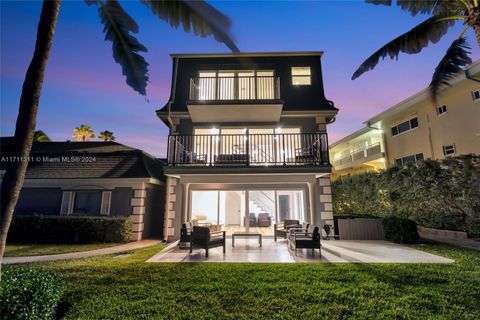 A home in Hillsboro Beach