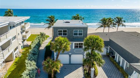 A home in Hillsboro Beach