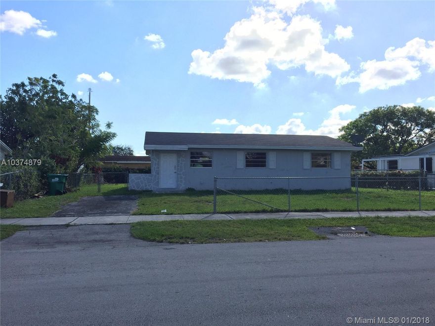 Remodeled 3 bedroom 2 bathroom in quite neighborhood. Property has upgraded kitchen and baths. New appliances. Walk-in closets in every bedroom. House sits on an over-sized lot with plenty of parking and a large backyard. SOLD AS-IS, property does not have AC unit.