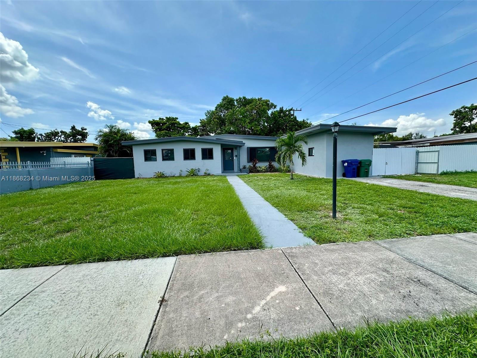 Fully renovated 3/2 home plus separate 1/1 unit with spacious and comfortable layout. Features a large backyard, brand-new AC unit, and all new appliances. Move-in ready with modern updates and plenty of space indoors and outdoors.