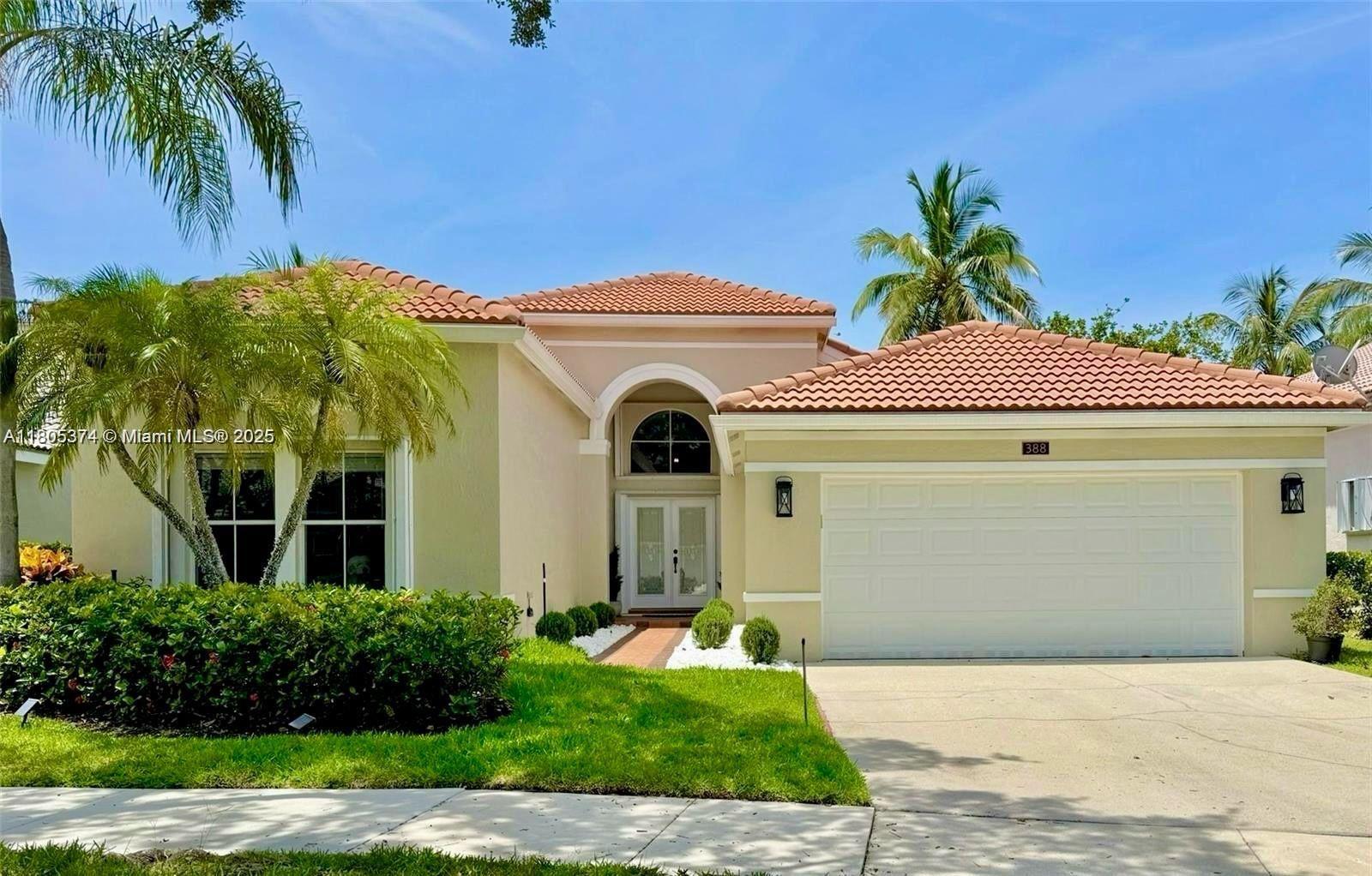 388 Carrington Dr, Weston, Broward County, Florida - 4 Bedrooms  
3 Bathrooms - 