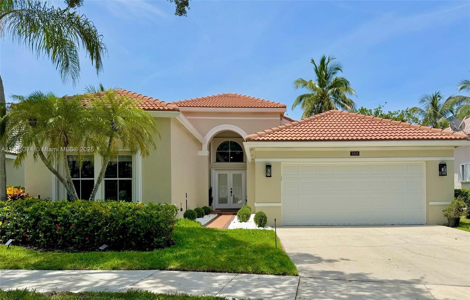 Rental Property at 388 Carrington Dr, Weston, Broward County, Florida - Bedrooms: 4 
Bathrooms: 3  - $5,500 MO.