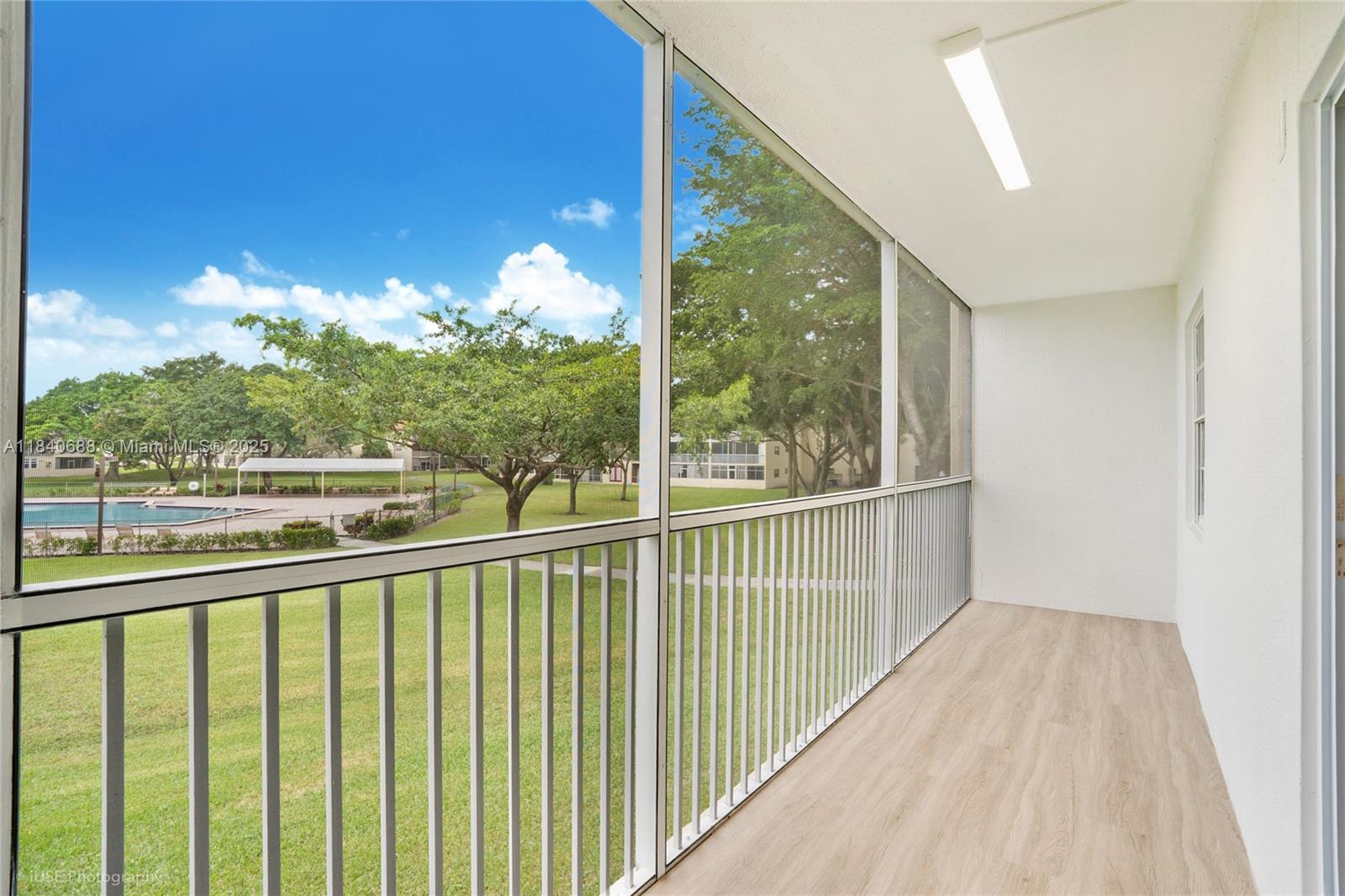 Fully renovated 2-bed corner unit with peaceful garden & pool views! 50K in Updates in 2023 include new A/C, soundproof floors, quartz kitchen counters, shaker cabinets, new appliances, updated baths, fresh paint, no popcorn ceilings, modern baseboards, new doors, blinds, fans, lighting, and patio slider/screens. Walk-in closet. HOA includes water, cable, internet, gym, pools, guard-gated resort amenities, laundry on every floor and new elevator. Assigned Parking L24 + guest. Pet-friendly with ESA. 55+ community (one occupant 55+, others 18+). 650+ credit score required. Move-in with 1st, last, & 1/2 security = $5,375.