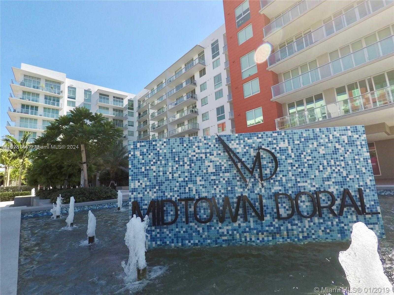 Beautiful and modern 3BR/3Bth Unit at Midtown Doral. Unit features tile floors, Amazing open kitchen with European cabinetry, premium self-closing, quartz counter tops, and Bosch stainless steel appliances. With large walk-in closets, floor to ceiling, impact windows, sliding glass doors, energy efficient central A/C. Easy access to Turnpike, Dolphin and Palmetto. Close proximity to restaurants, entertainment and shopping. Great schools! Association includes Internet, Cable and Water.
