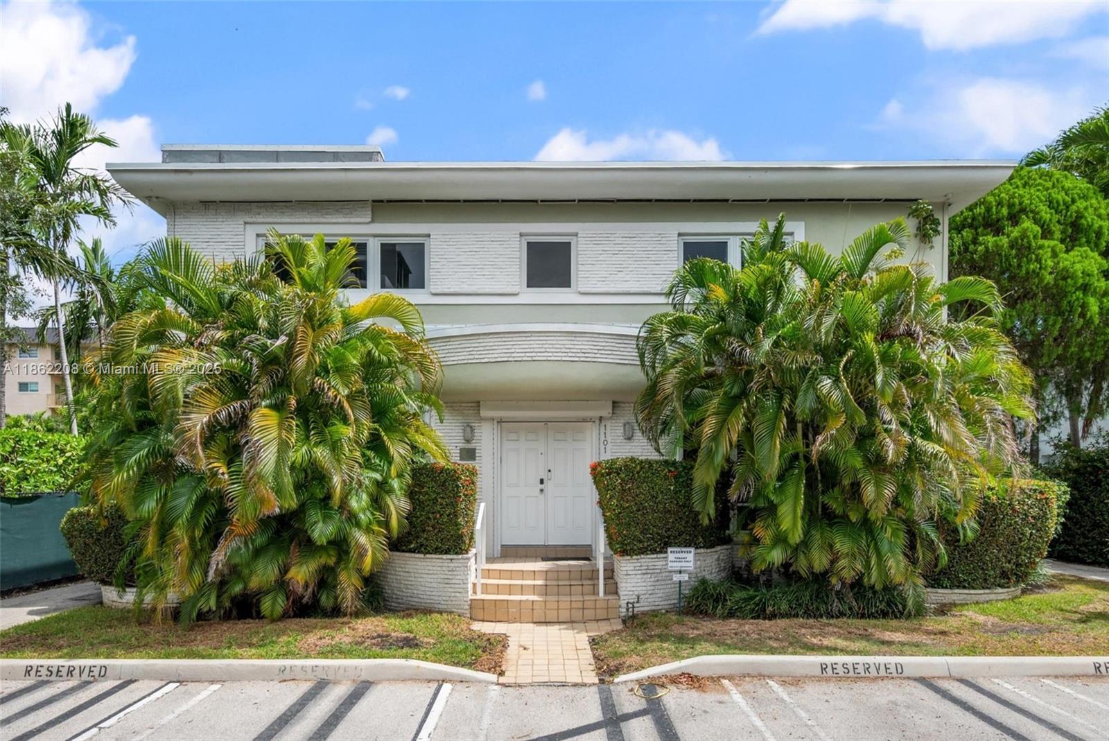 Location Location Location... Bay Harbor boutique building next to park and within 1 mile from the beach, Bal Harbour shops, restaurants, A rated school, houses of worship...everything right there. Assigned parking right in front and a lot of guest parking. Light and bright 2/2 located on second floor, features walk in closets, wood floors, old school charm with some modern upgrades. And and if you need more space or want your friends or family very close, there is an additional unit to rent on the first floor.