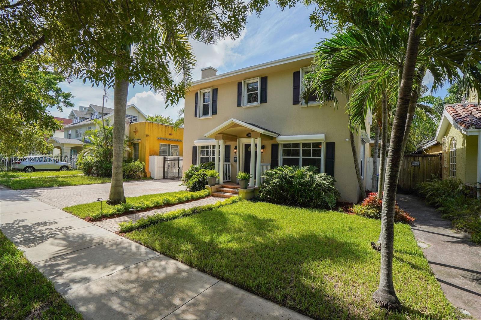 Unbeatable location with convenient access to restaurants, shops and entertainment just blocks away. This Shenandoah home boasts a separate poolside GUEST/IN-LAW QUARTERS with a sizable bedroom and full bath perfect for office or guests. The main home features 3 bedrooms,2 ½ bathrooms, formal living and dining spaces and an additional, oversized BONUS living/family room. From the well-appointed kitchen you have direct access to a private, backyard oasis featuring a new climate-controlled pool, patio and green space ideal for outdoor living and entertaining. Easy access to Brickell, Coral Gables, Coconut Grove, Key Biscayne, Downtown Miami, Midtown and Miami Beach.