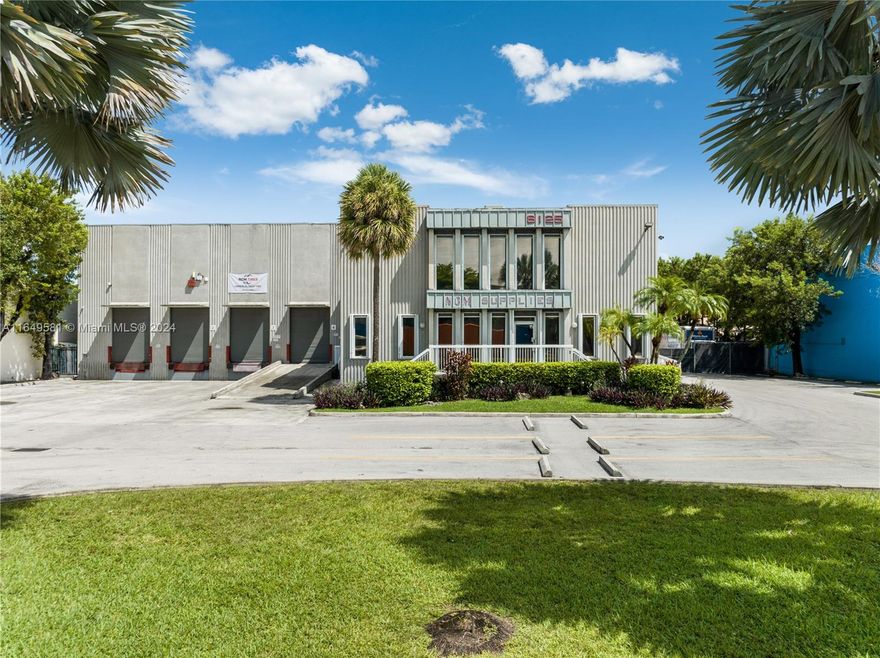 Prime Industrial and Office Space in Medley, FL *22,134+ sq ft building on a spacious 47,216 sq ft lot—just over an acre. Located in the sought-after industrial market of Medley, FL, this property offers: * Zoned IU3- HEAVY MANUFACTURING * Two stories of approximately 3,288 sq. ft. of modern luxury office space with 6 private offices, a conference room, 4 bathrooms, a waiting area, and a bar/lounge area * A 17,000+ sq ft warehouse with a 27’ ceiling and 4 automatic doors * Dock Height featuring extensive build out * 1,000 sq ft of indoor manufacturing space. Strategically positioned near Okeechobee Rd, the Turnpike, and the Palmetto Expressway (SR-826), this property ensures excellent access to major highways, enhancing logistics and efficiency.