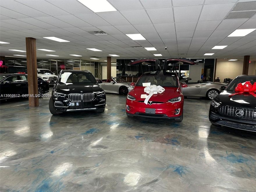 Car dealership property opportunity. The sale includes the building and land, along with all existing FF&E in their current condition, including desks, chairs, computers, telephones, two key boxes, and all furniture as shown in the photos.