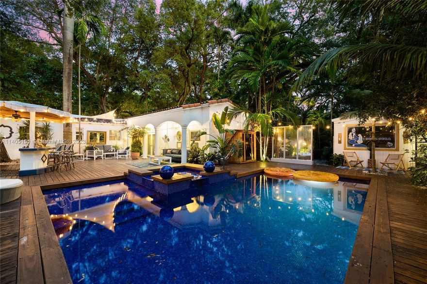 Welcome to "Casa Sera Sera," an extraordinary oasis nestled in Miami's coveted Upper East Side. Spanning over 23,000 square feet of land, this rare gem offers a true slice of paradise. The meticulously landscaped grounds and stunning pool create a tranquil retreat for relaxation and entertainment. Inside, an open living area, four spacious bedrooms, and three luxurious bathrooms await. Unique spaces throughout the property showcase exceptional design and attention to detail. Located in a vibrant neighborhood, this unrivaled residence offers easy access to dining, shopping, and entertainment. Experience the epitome of Miami living at "Casa Sera Sera."