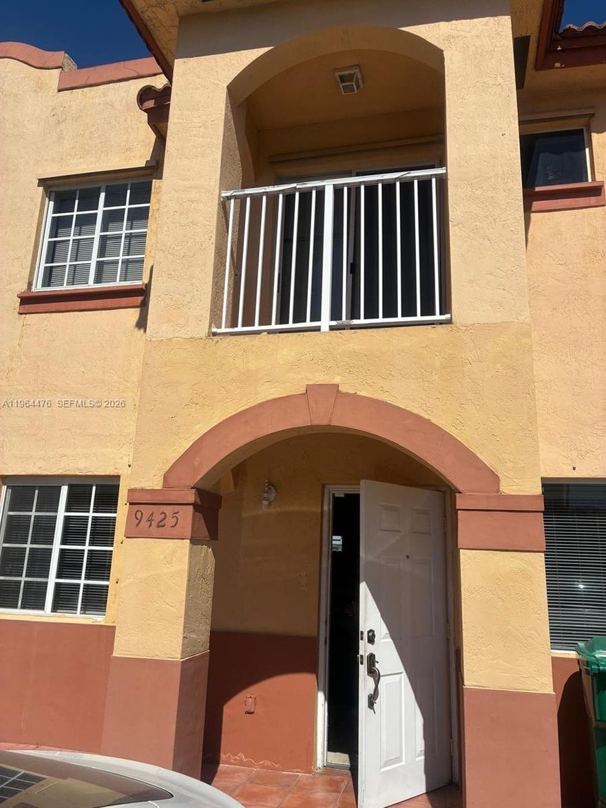 Welcome to a beautifully remodeled 2-bedroom, 1.5-bathroom townhome in the heart of Hialeah Gardens. Combining comfort and convenience, this home features a powder room and an open-concept kitchen with modern finishes on the ground floor. The spacious living and dining areas flow seamlessly together, creating a welcoming atmosphere. Enjoy your morning coffee or a relaxing sunset on the private, fenced patio—a perfect outdoor retreat. Upstairs, the master suite boasts a large bedroom, a spacious closet. Ideal for a family. Located in a quiet, well-maintained community, this townhome is just minutes from shopping, dining, schools, and major freeways. Whether you're a first-time homebuyer or looking for a smaller home. Ready to move.