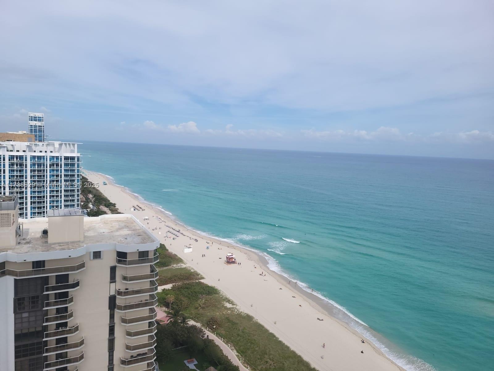 Rental Property at 6365 Collins Ave 2511, Miami Beach, Miami-Dade County, Florida - Bedrooms: 1 
Bathrooms: 2  - $4,200 MO.