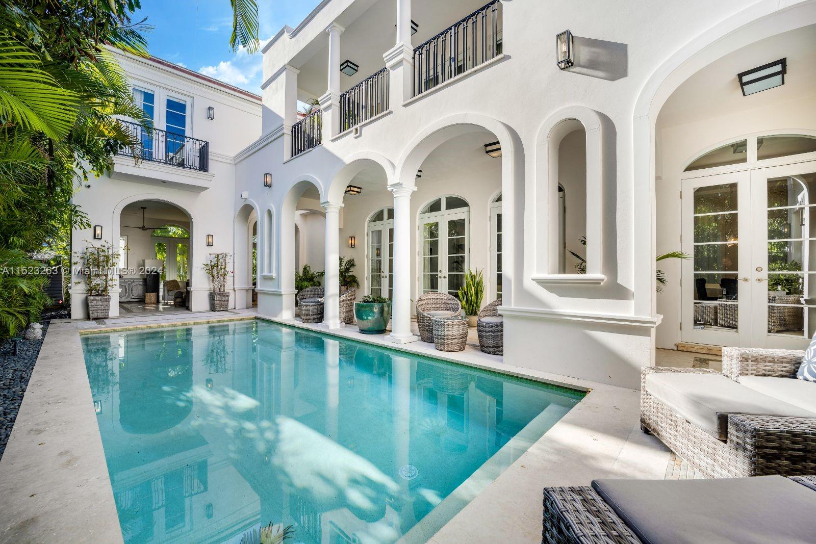 Property for Sale at 7740 Atlantic Way, Miami Beach, Miami-Dade County, Florida - Bedrooms: 4 
Bathrooms: 5  - $5,400,000