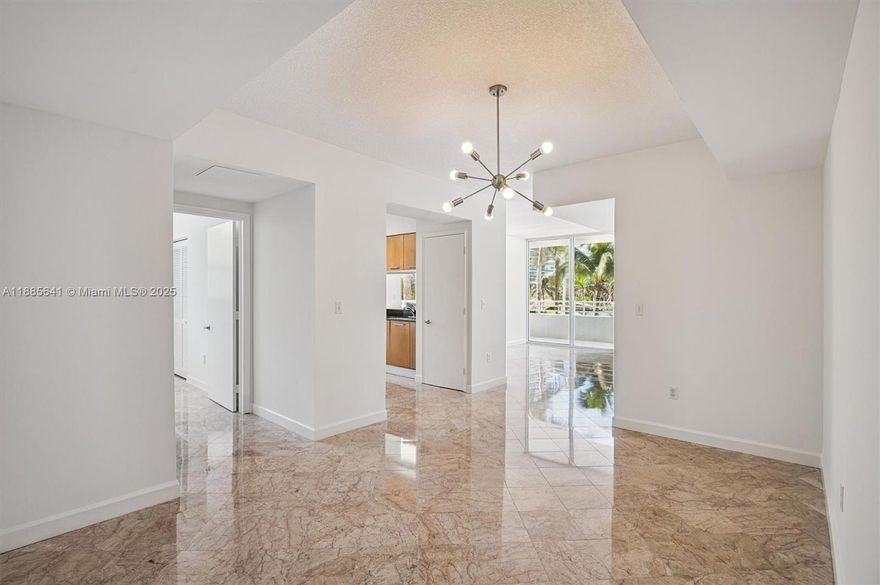 Spacious 3/3 corner unit in a boutique condo on Millionaire’s Row with heated rooftop pool overlooking Indian Creek & city skyline. Building offers fitness center, sauna/steam, hot tub, dock, boat slips, kayak/bike racks, 24-hr security & valet. Features 2 ensuite master bedrooms, 3 full baths, marble floors/showers, 9 ft ceilings, granite countertops, whirlpool tub, custom cabinetry, washer/dryer, and floor-to-ceiling glass doors opening to terraces with stunning views. Public beach access steps away. Perfect investment—currently rented at $4,500/mo until Oct 9, 2026.