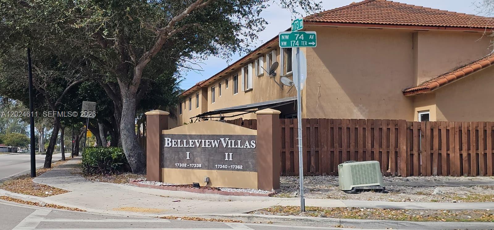 BELLEVIEW VILLAS CONDO NO - Residential Lease