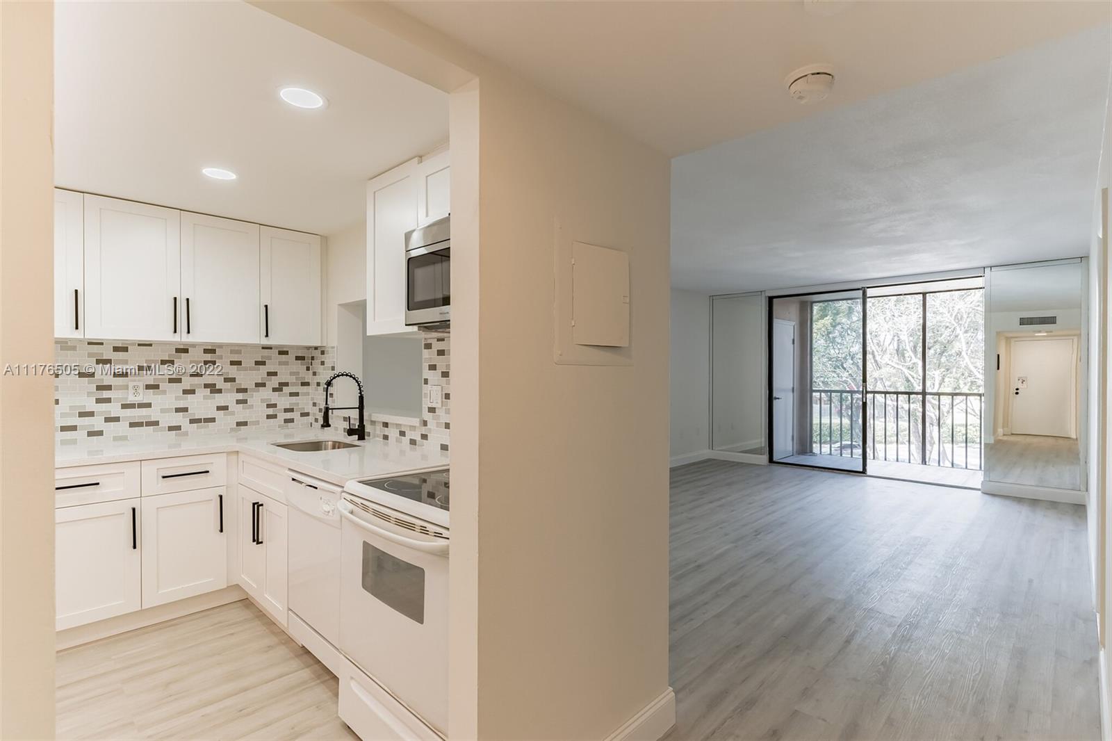 Beautiful and tastefully remodeled 1/ 1.5. The unit boasts lots of space with a large walking closet. It features a gorgeous kitchen, title floors throughout and a brand new A/C unit. Located in the amazing community of Horizons West with amenities that include tennis and racquetball courts, 4 large community pools, clubhouse, BBQ. The community is gated and secured. Just 5 minutes from the turnpike in the heart of the bustling Kendall drive, near all shopping centers, entertainment and restaurants. . Great for investors, no rental restrictions. You will love your new home!