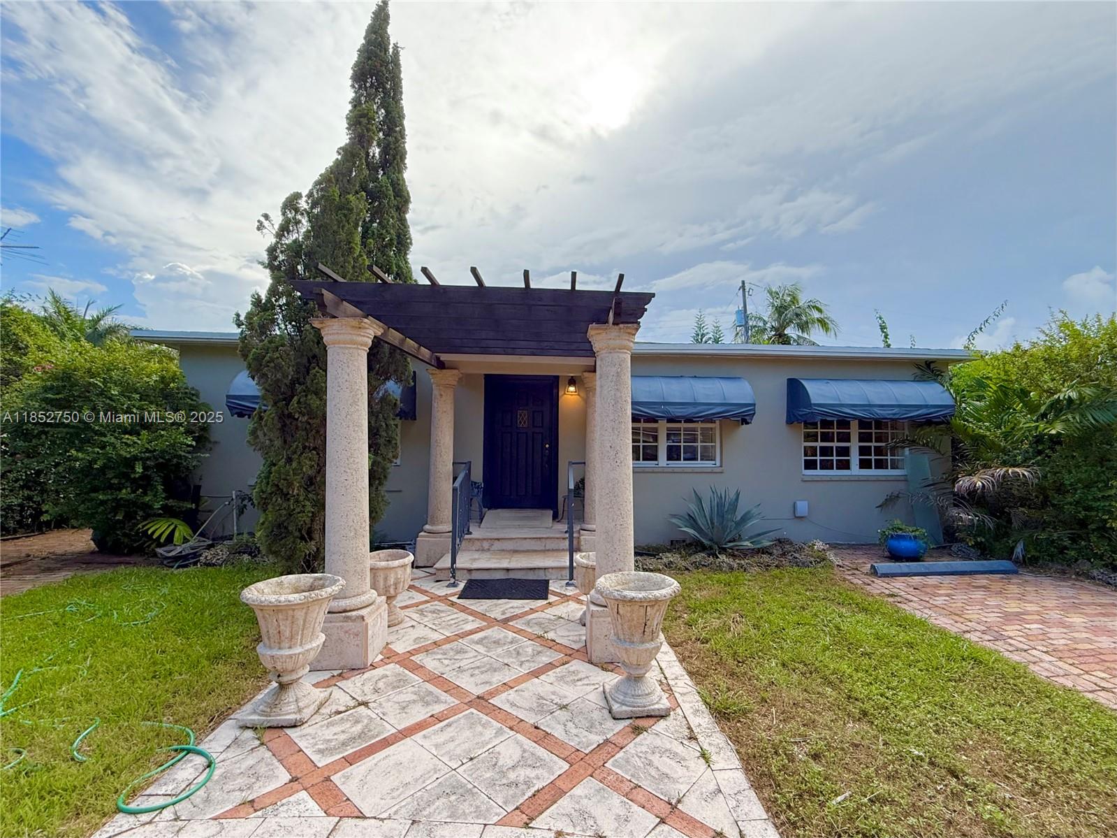 For Rent in Sought-After Schenley Park – Prime Location Across from Coral Gables!
Welcome to this charming and spacious 3-bedroom, 2-bath furnished home located just minutes from Nicklaus Children’s Hospital, the Biltmore Hotel, and the University of Miami.
This well-maintained residence features a versatile layout with a private in-law guest suite offering its own entrance—perfect for extended family, guests, or a home office.
Enjoy dual entrances with an electric gate for added privacy and convenience. The circular driveway allows ample space for multiple vehicles or a boat. The home is beautifully landscaped and manicured, adding to its curb appeal.
Lawn care is included in the rent. Pets are welcome.
An unbeatable location near top-rated schools, shopping, and dining.