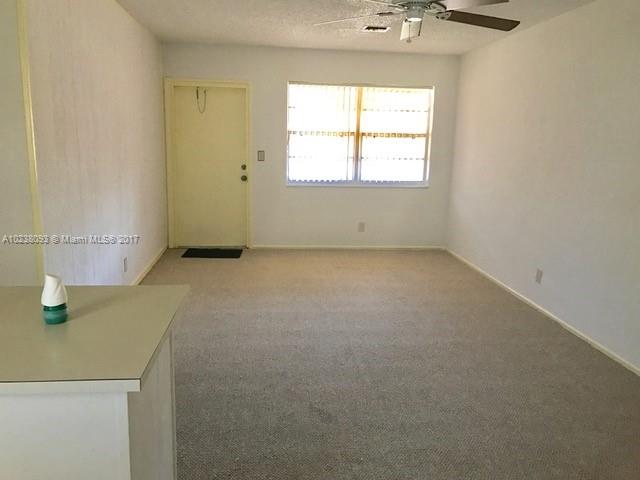 Nicely kept 1/1 in Hollywood. This home has been recently updated with brand new carpet, fresh paint and new kitchen appliances. It features an open floor plan with sunlit living and dining area. It has a spacious bedroom with a large closet. This condo is conveniently located on a quiet street close to I-95 in Hollywood so your morning commute is a breeze. There is laundry on-site. Lawn care and pest controlled are included. Association approval required. No pets please. This condo is move-in ready
