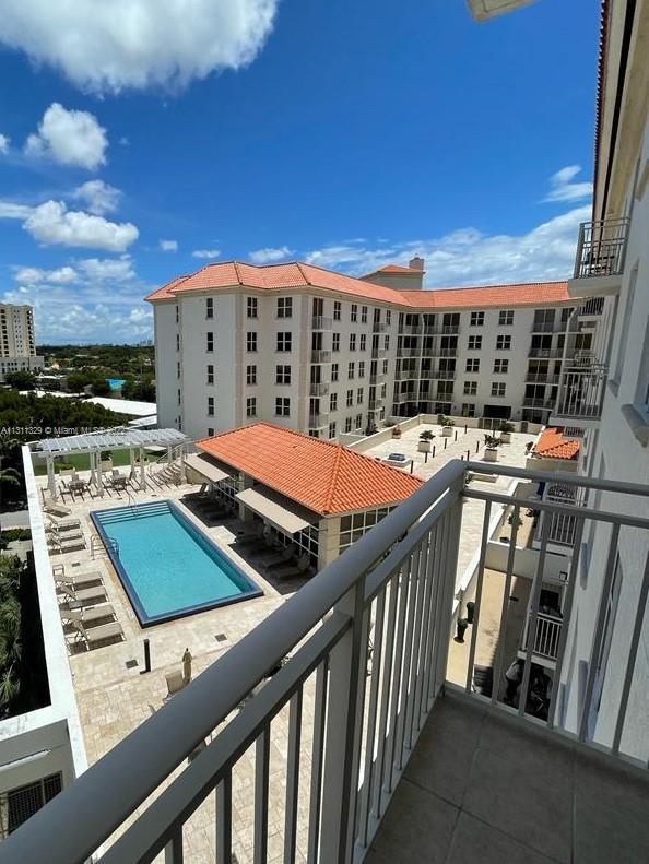 Exclusive corner unit in The Minorca Condo located in the heart of Coral Gables. Overlooks the pool area and has a wide open view of the city. Windows throughout the social area and bedrooms allow the natural light to create a very luminous environment. 3/2, spacious Master bedroom and bath with separate shower and a jacuzzi. 2 car side by side assigned parking, security to enter the building and elevator, guard on site. Walk to everything Coral Gables has to offer and minutes from Downtown and MIA airport.