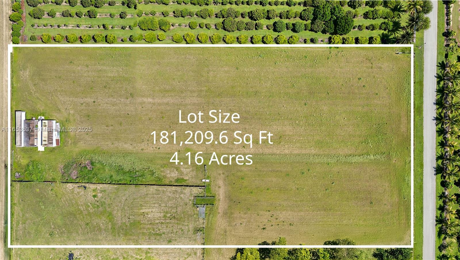 Great opportunity to build your dream home on this 4+ acre lot in the highly desirable Ranchos Del Sol community in Homestead. The property is equipped with electricity and a water well.
Important Note: To grow crops on the property, the HOA requires that a home be built first. The HOA fee is $125 per month.
