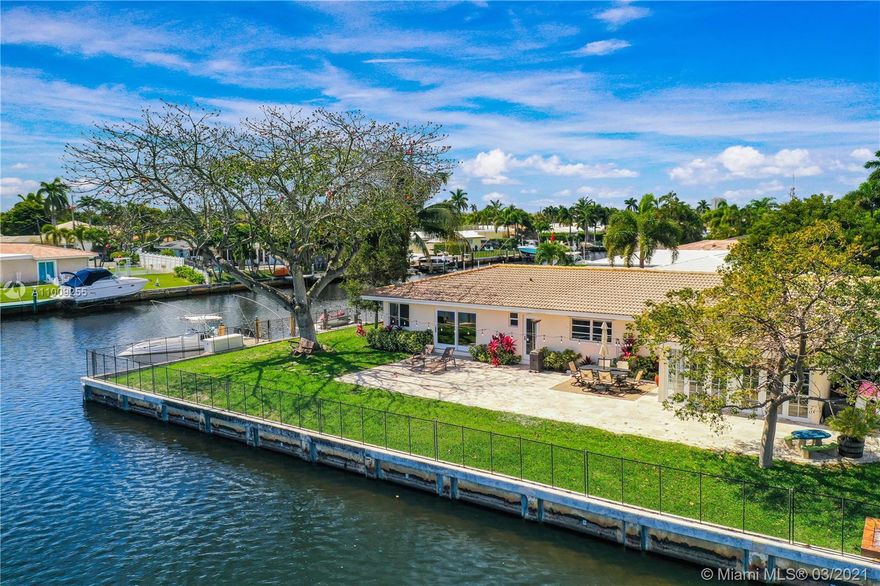 Spectacular waterfront corner lot home in the desirable neighborhood of Garden Isles.
This 4/3 home features a bright and sun-filled open ambiance. The open kitchen continues to a Florida room that offers fantastic water views, perfect for entertainment.
Step outside to the large backyard, travertine patio, 185' waterfront and experience the beauty of the South Florida lifestyle.
The spacious primary bedroom also provides incredible canal views. Between the seating area and the large master bath this portion of the house is perfect for unwinding and relaxing.
All other bedrooms have great sizes. Bathrooms beautifully done. 
No HOA, pet friendly community, easy ocean access, boat lift... this property has so much more to offer. 
Owner-occupied don't disturb.