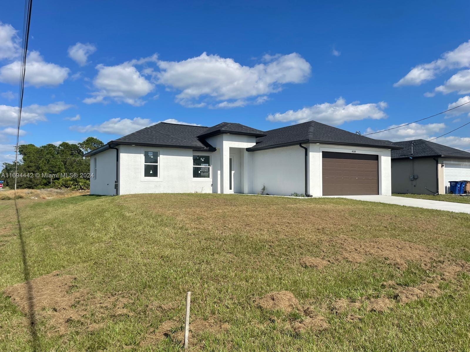 Property for Sale at 4118 4th St Sw St, Lehigh Acres, Lee County, Florida - Bedrooms: 3 
Bathrooms: 2  - $325,000