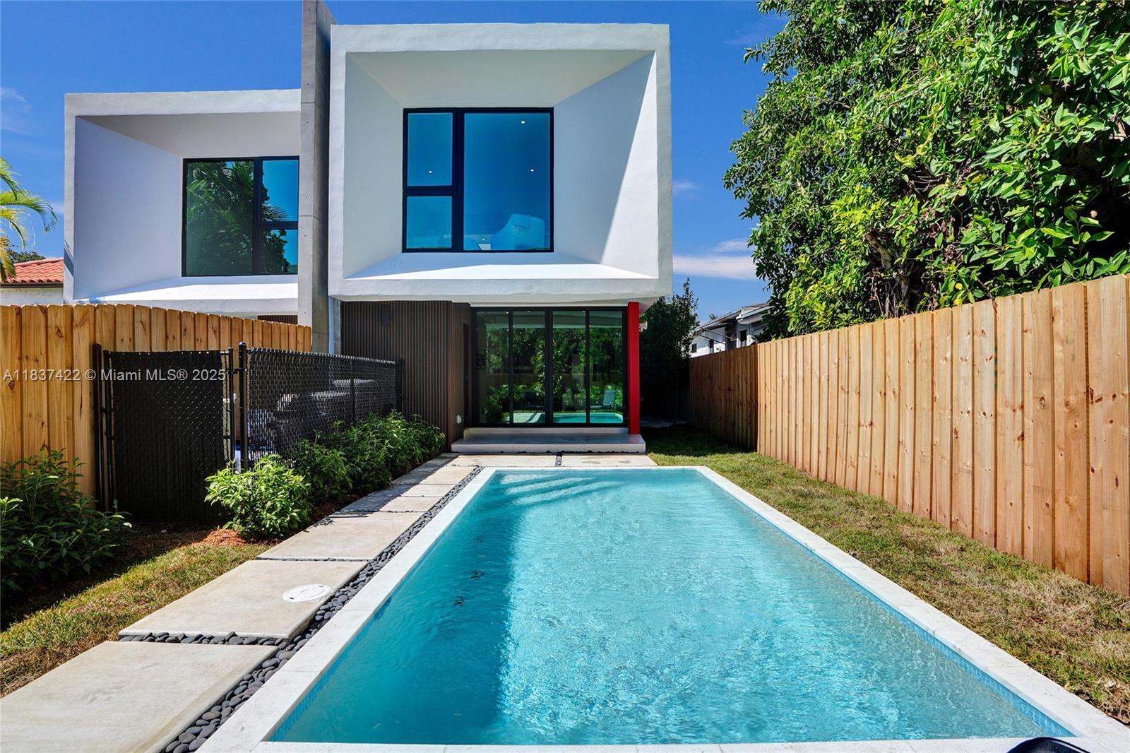Drawing from Japanese culture, MIGI, meaning ‘straight’, is a brand-new 4-bedroom townhome in The Roads. Picture morning coffee in your serene garden, afternoon swims in your private pool, or hosting dinner parties that flow effortlessly from kitchen to terrace. With thoughtful storage throughout, a rarity for a Townhome, from the generous master closet to the walk-in pantry, everything has its place. The unique architecture sets MIGI apart from ordinary townhomes, creating spaces that feel both sophisticated and welcoming. Steps from The Underline's scenic paths and minutes from Miami's best, MIGI offers the perfect balance of neighborhood charm and city convenience.